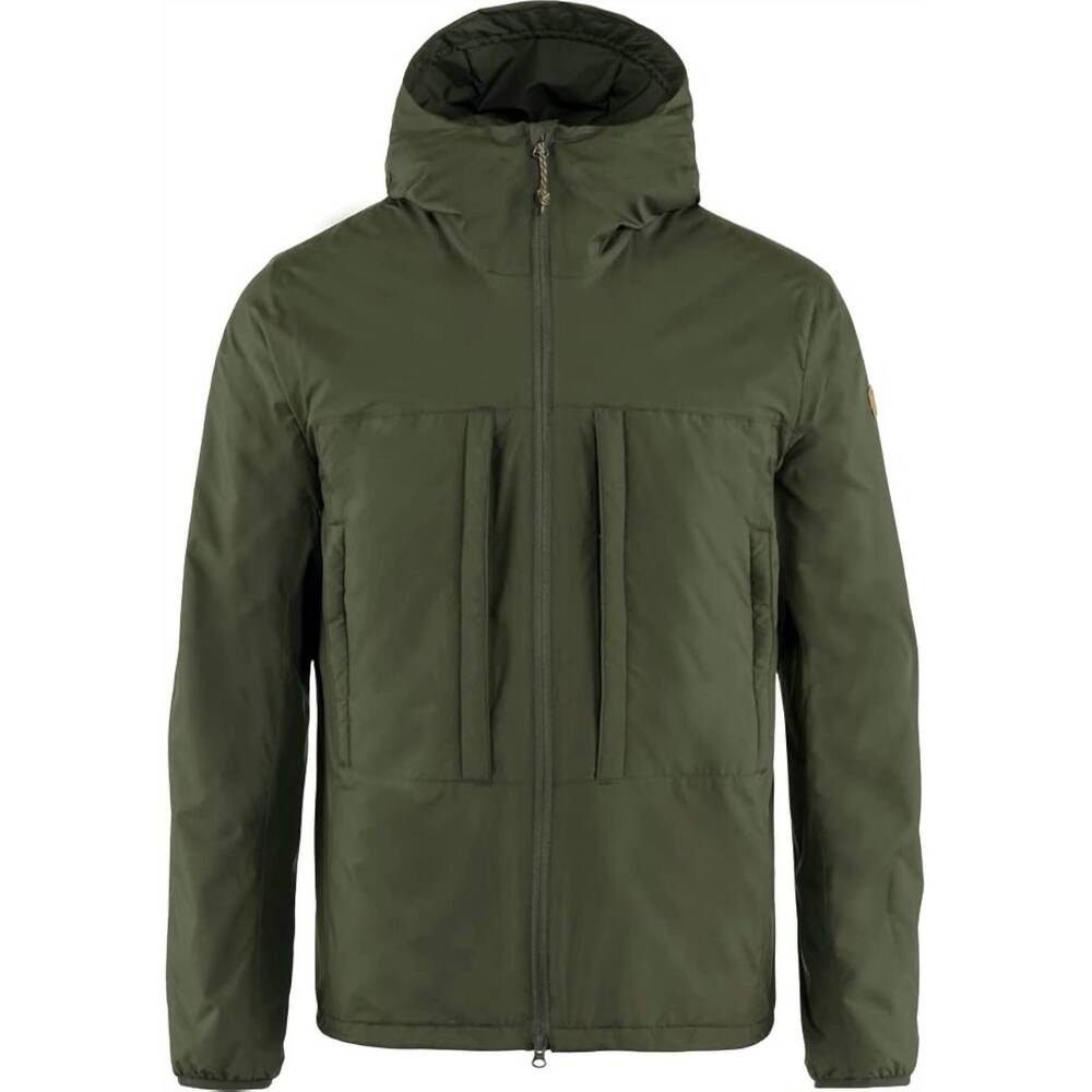 NEW FJALLRAVEN men's keb wool padded jacket in deep forest